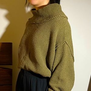 Freepeople Oversize Turtle Neck Tunic